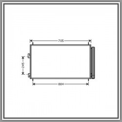 Condensatore Toyota Rav 4-(Anno 2006-2009)