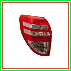 Left Taillight Red-White-Led-Without Lamp TOYOTA Rav 4-(Year 2009-2010)