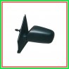 Left Rearview Mirror A Cable-Black-Convex-Chrome TOYOTA Yaris-(Year 2003-2005)