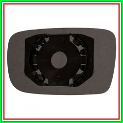 Left Mirror Plate Convex-Thermal Chrome TOYOTA Yaris-(Year 2003-2005)
