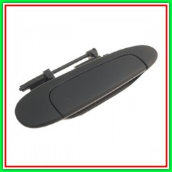 Rear Outer Handle Right Black-Smooth-Without Hole NOTTOLINO TOYOTA Yaris-(Year 2003-2005)