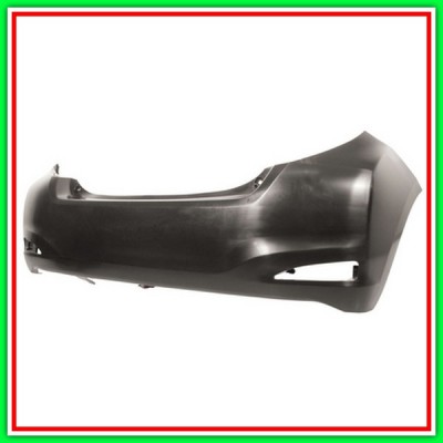 Paraurti Posteriore Nero-Liscio Da Primerizzare Toyota Yaris-(Anno 2011-2014)
