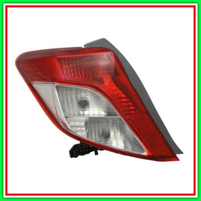 Fanale Posteriore Sinistro Con Porta Lampada Mod 5 Porte Toyota Yaris-(Anno 2011-2014)