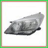 Proiettore Sinistro Mod H4 Elettrico-Senza Motore-Cromato Toyota Yaris-(Anno 2011-2014)