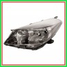 Left Projector Mod H4 Electric-Without Engine-Dark Chrome TOYOTA Yaris-(Year 2011-2014)