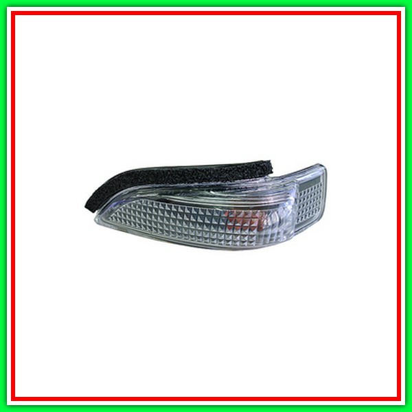 Fanale Bianco Per Retrovisore Sinistro Toyota Yaris-(Anno 2011-2014)