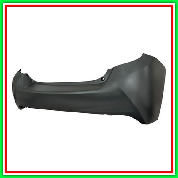 Paraurti Posteriore Nero-Liscio Da Primerizzare Toyota Yaris-(Anno 2014-2016)