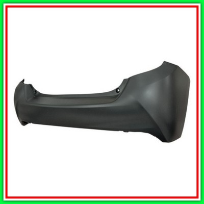 Paraurti Posteriore Nero-Liscio Da Primerizzare Toyota Yaris-(Anno 2014-2016)