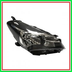 Proiettore Destro H4 Elettrico Senza Motore-Nero Toyota Yaris-(Anno 2014-2016)