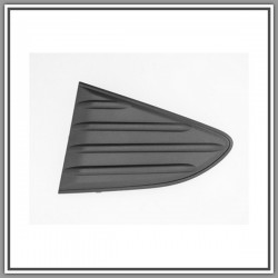 Black Left Molding Embossed-PARAURTI Back TOYOTA Yaris-(Year 2017-2020)