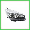 Proiettore Destro Hir2 Elettrico Senza Motore-Con Lenticolare-Nero Toyota - Yaris - Mod. 01/17 - 05/20