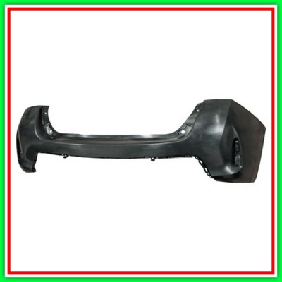Paraurti Posteriore Nero-Liscio Da Primerizzare-Con Tracce Pdc Toyota Auris-(Anno 2013-2015)