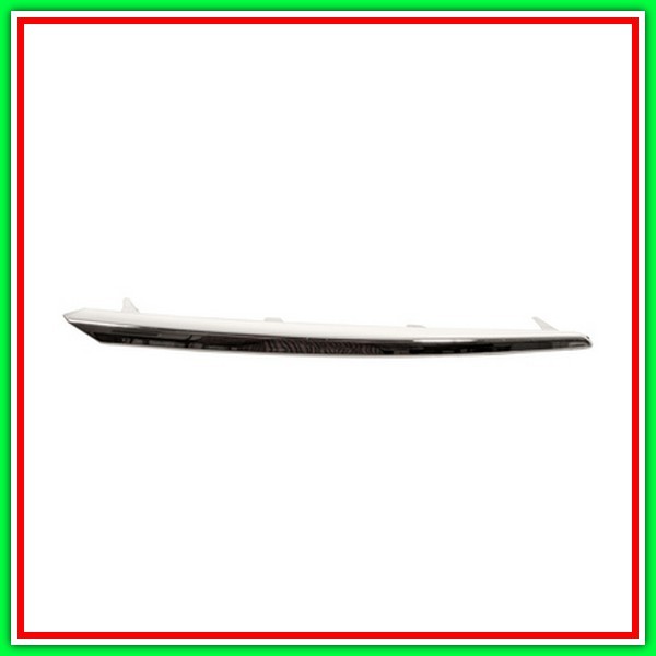 Modanatura Destra Cromata Griglia Radiatore Toyota Auris-(Anno 2013-2015)