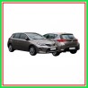 Retrovisore Sinistro Elettrico-Termico Con Primer-Con Fanale-Convesso-Cromato Toyota Auris-(Anno 2013-2015)