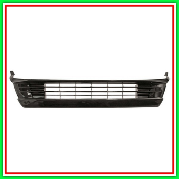 Griglia Centrale Paraurti Verniciata Nero Lucido-Senza Sede Fendi Toyota Prius-(Anno 2012-2015)
