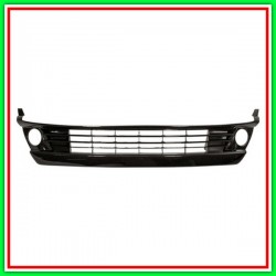 Griglia Centrale Paraurti Verniciata Nero Lucido-Con Sede Fendi Toyota Prius-(Anno 2012-2015)