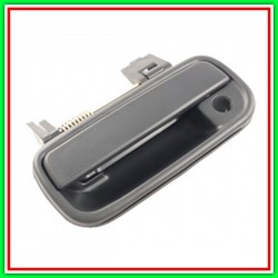 Maniglia Esterna Anteriore Sinistra Nera-Con Foro Nottolino Toyota Hilux Pick Up-(Anno 2001-2005)