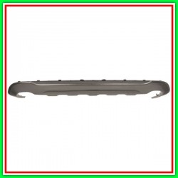 Spoiler Paraurti Posteriore Verniciato Argento-Con Scarico Doppio Volvo S60-V60-(Anno 2010-2013)