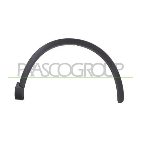 PARAFANGHINO ANTERIORE DESTRO-NERO GOFFRATO-CON CLIPS-CON BIADESIVO Q3 (8U) - Mod. 01/11 - 06/14
