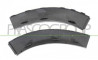 KIT PARTE ANTERIORE PARAFANGHINI ANTERIORI NERI-GOFFRATI-CON TRACE PARK ASSIST-2 PZ. (DESTRO+SINISTRO) C3 - Mod. 09/16 - 09/20