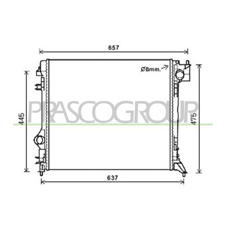 RADIATORE QASHQAI (J11) - Mod. 02/14 - 08/17