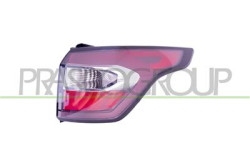 FANALE POSTERIORE DESTRO ESTERNO-CON PORTA LAMPADA-LED-NERO KUGA - Mod. 09/16 - 07/19