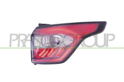 FANALE POSTERIORE DESTRO ESTERNO-CON PORTA LAMPADA-LED-CROMATO KUGA - Mod. 09/16 - 07/19