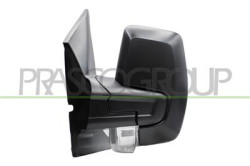 RETROVISORE SINISTRO MANUALE NERO CON FANALE-CONVESSO/CROMATO TRANSIT/TOURNEO - CUSTOM (TTF) - Mod. 05/13 - 04/18