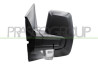 RETROVISORE SINISTRO MANUALE NERO CON FANALE-CONVESSO/CROMATO TRANSIT/TOURNEO - CUSTOM (TTF) - Mod. 05/13 - 04/18