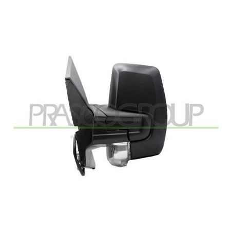 RETROVISORE SINISTRO ELETTRICO-NERO-CON FANALE-CHIUDIBILE-CONVESSO/CROMATO TRANSIT/TOURNEO - CUSTOM (TTF) - Mod. 05/13 - 04/18