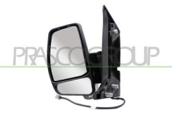 RETROVISORE SINISTRO ELETTRICO-TERMICO CON PRIMER-CON FANALE-CONVESSO/CROMATO TRANSIT/TOURNEO - CUSTOM (TTF) - Mod. 05/13 - 04/1