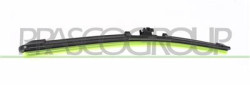 SPAZZOLA TERGICRISTALLO-FLAT BLADE 15"/375 mm-12 ADATTATORI 500 L - Mod. 04/12 - 05/17