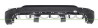 PARAURTI POSTERIORE INFERIORE NERO 500X - Mod. 01/15 - 10/18