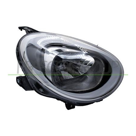PROIETTORE DESTRO H4 ELETTRICO SENZA MOTORE-NERO 500X - Mod. 01/15 - 10/18