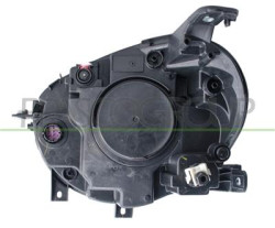 PROIETTORE DESTRO H4 ELETTRICO SENZA MOTORE-NERO 500X - Mod. 01/15 - 10/18