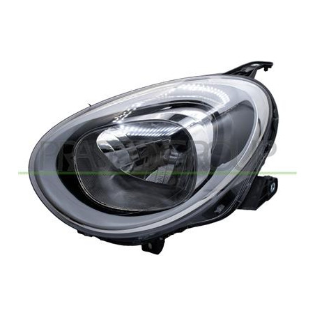 PROIETTORE SINISTRO H4 ELETTRICO SENZA MOTORE-NERO 500X - Mod. 01/15 - 10/18