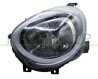 PROIETTORE SINISTRO H4 ELETTRICO SENZA MOTORE-NERO 500X - Mod. 01/15 - 10/18