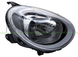PROIETTORE DESTRO H4 ELETTRICO SENZA MOTORE-NERO 500X - Mod. 11/18 - 02/23