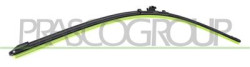 SPAZZOLA TERGICRISTALLO-FLAT BLADE 25"/625 mm-12 ADATTATORI PUNTO - Mod. 04/03 - 04/11