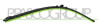 SPAZZOLA TERGICRISTALLO-FLAT BLADE 26"/650 mm-12 ADATTATORI SEDICI - Mod. 01/07 - 01/13