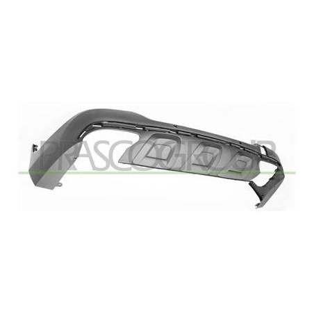 SPOILER PARAURTI POSTERIORE NERO GOFFRATO MOD. AMG/SPORT