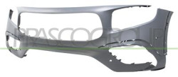 PARAURTI ANTERIORE CON PRIMER-CON TAPPO COPRIGANCIO-CON FORI PDC+SUPPORTI  MOD. AMG GLB CLASS (X247) AMG/AMG LINE - Mod. 12/19 -