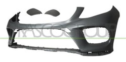 PARAURTI ANTERIORE CON PRIMER-CON TAPPI COPRIGANCIO-CON TRACCE PARK ASSIST MOD. AMG GLE CLASS (W166) AMG - Mod. 04/15 - 01/19