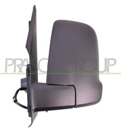 RETROVISORE SINISTRO-ELETTRICO-NERO-CONVESSO-2 PINS