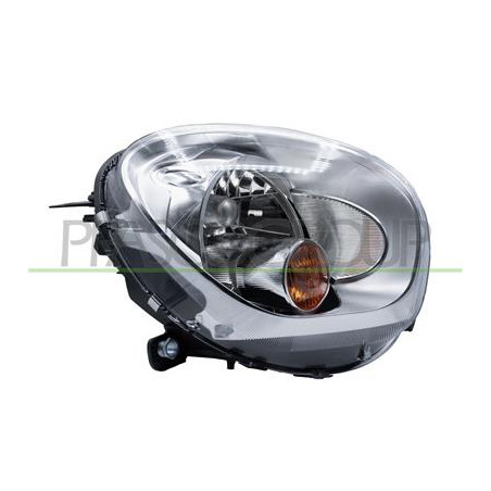 PROIETTORE DESTRO H4 ELETTRICO-CON MOTORE-INDICATORE DI DIREZOINE ARANCIO MINI (BMW) COUNTRYMAN (R60) - Mod. 03/10 - 01/17