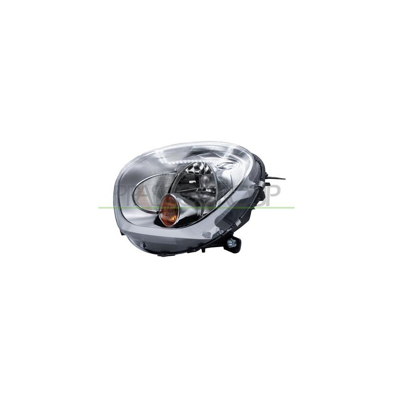 PROIETTORE SINISTRO H4 ELETTRICO-CON MOTORE-INDICATORE DI DIREZIONE ARANCIO