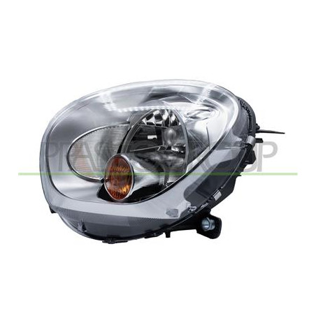 PROIETTORE SINISTRO H4 ELETTRICO-CON MOTORE-INDICATORE DI DIREZIONE ARANCIO