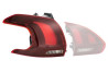 FANALE LED SX SEZ.EST PEUGEOT 2008 05/16- 2008 - Mod. 04/13 - 03/16