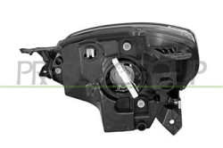 PROIETTORE DESTRO H4 ELETTRICO SENZA MOTORE-NERO