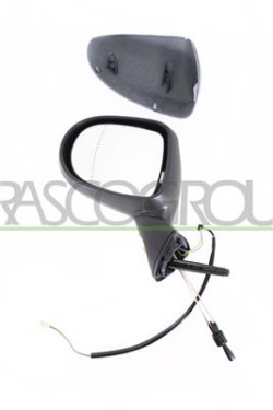 RETROVISORE SINISTRO A CAVI CON PRIMER-CON FANALE-ASFERICO/CROMATO GRAND MODUS - Mod. 01/08 - 12/13